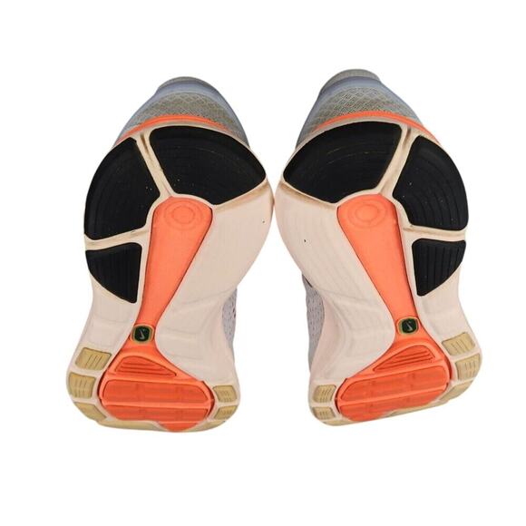 Nike Shoes Womens 7.5 Athletic Trainer Lunarglide 4 Running Sneaker Comfort Grey - Picture 11 of 13